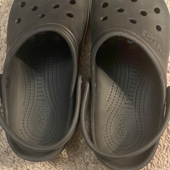 Jibbitz by Crocs black and white clogs unisex size 7M/9W - Picture 6 of 17